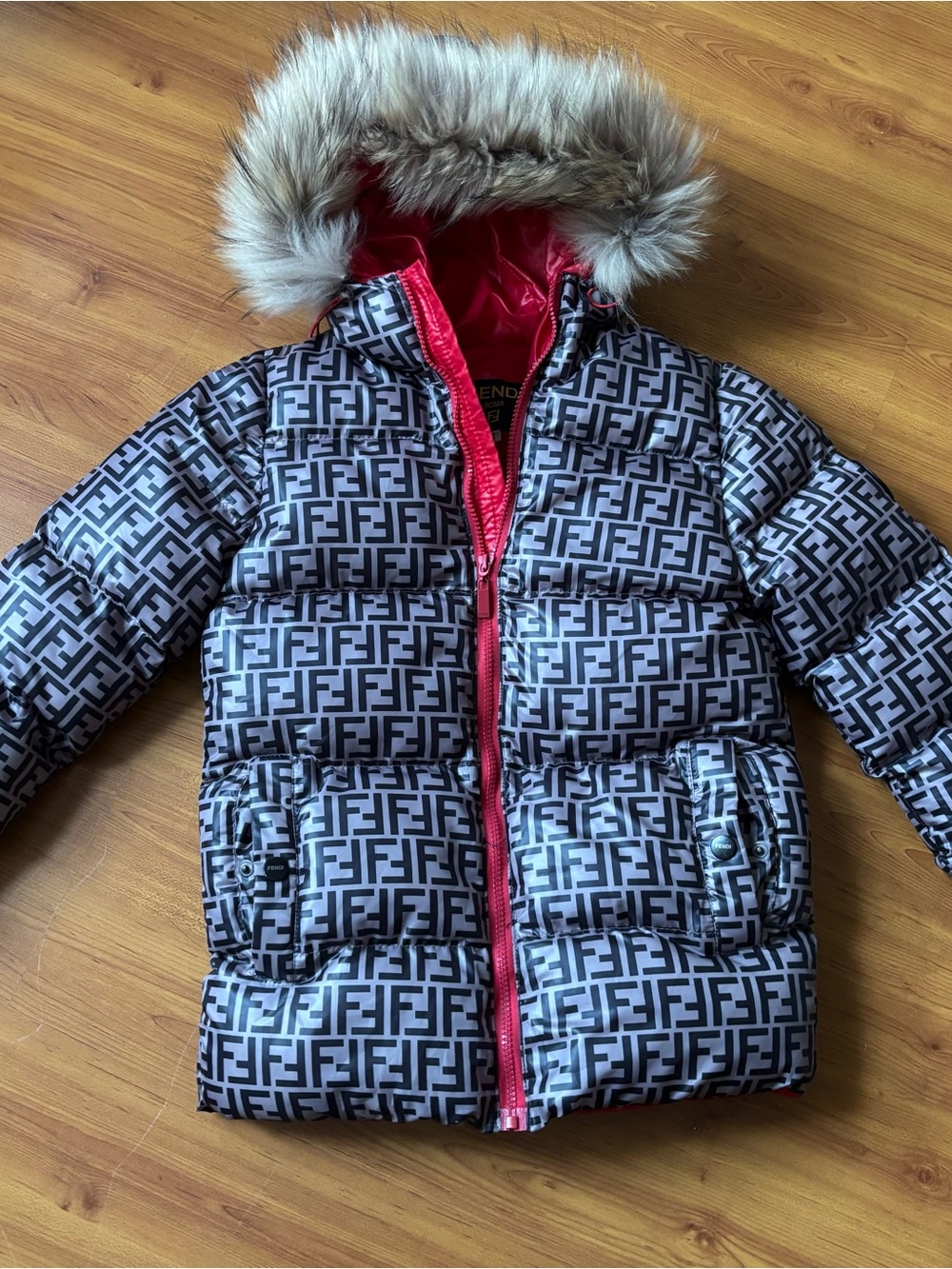 Fendi Monogram Puffer Jacket